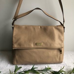 Kate spade Highland Place Maria Leather Bag, Nude